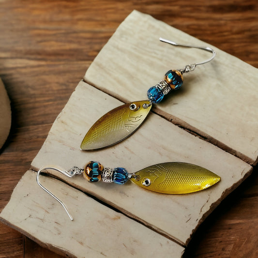 fishing earrings