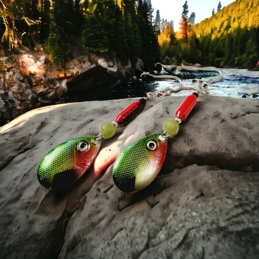 fishing earrings