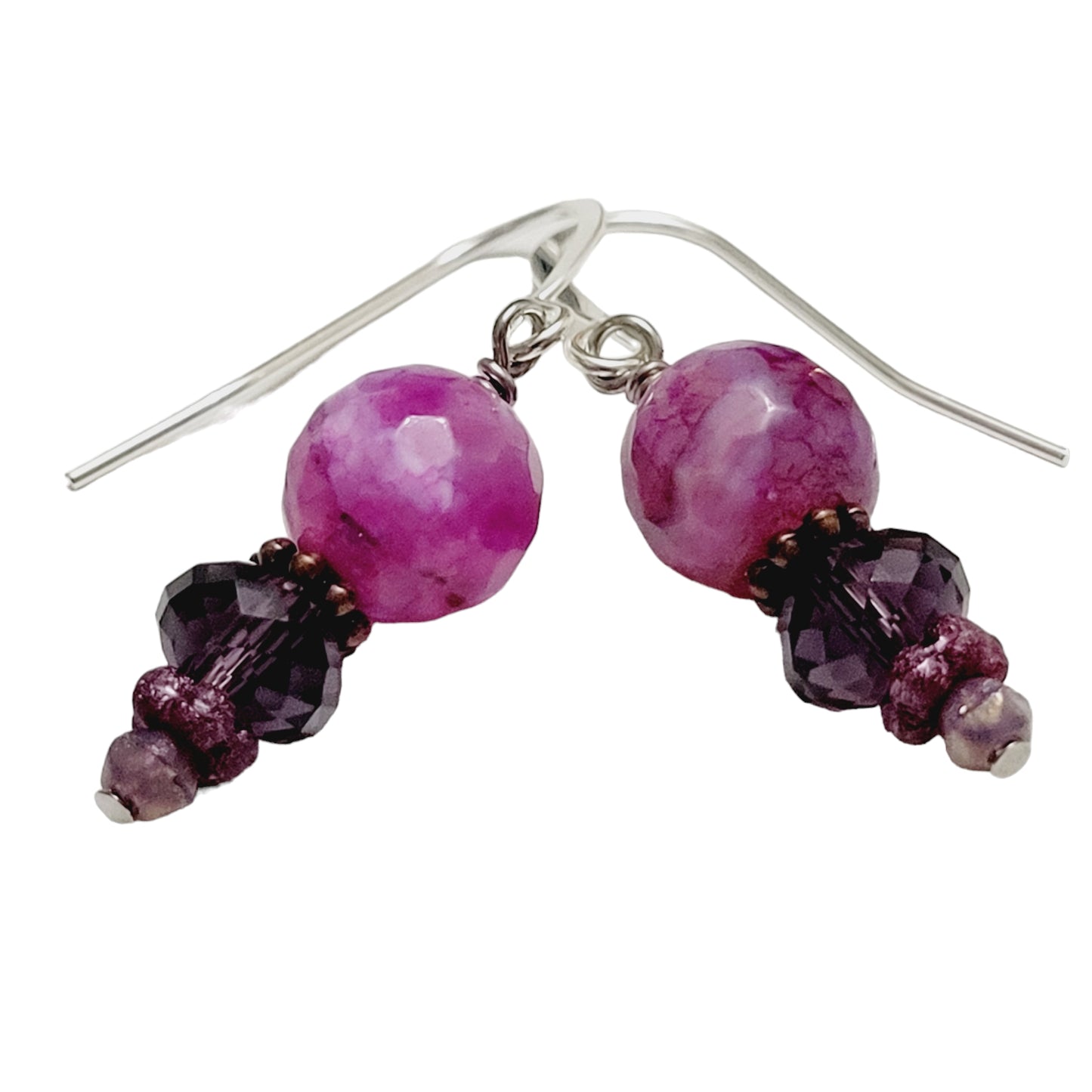 agate earrings