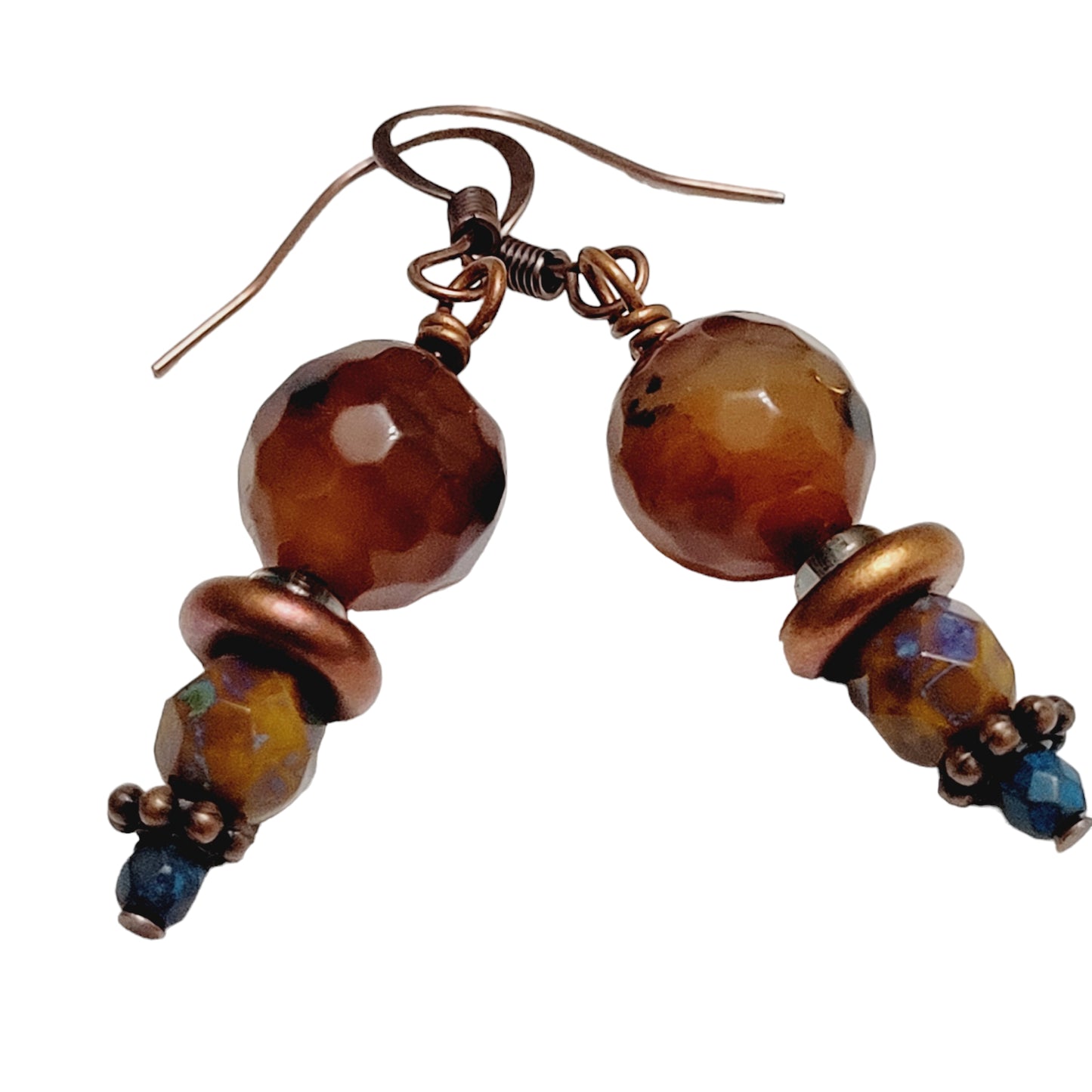 agate earrings