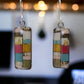 mosaic beachy earrings