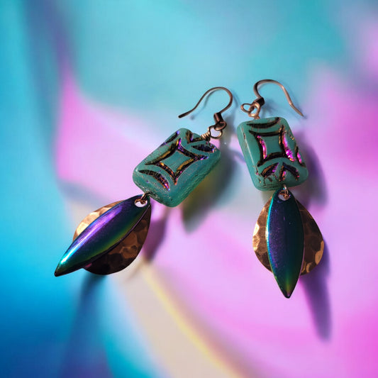 fishing earrings