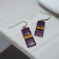 mosaic skol earrings