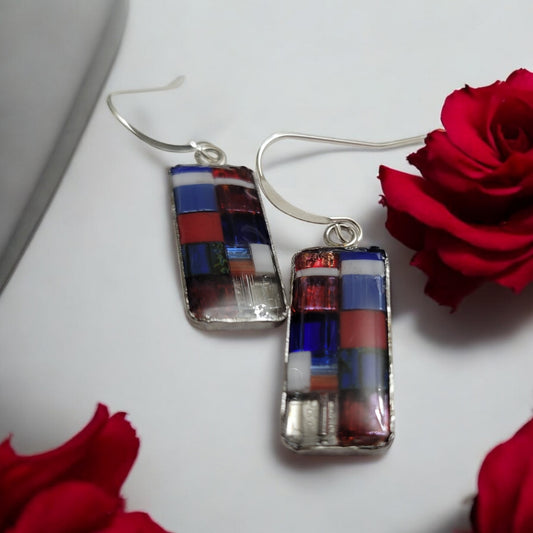 mosaic Americana earrings