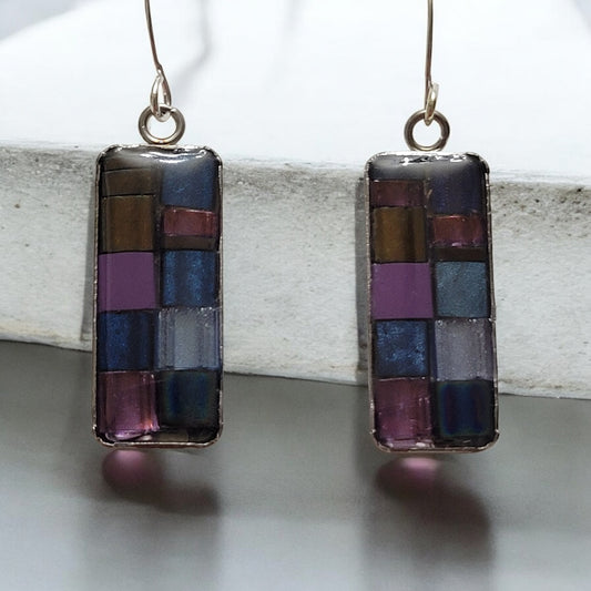 mosaic Galaxy earrings