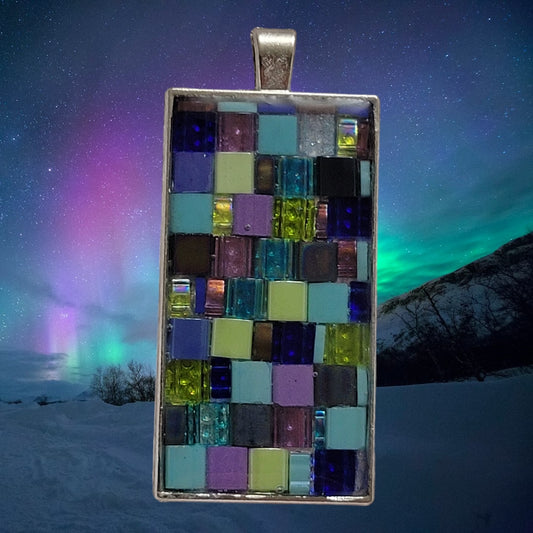 mosaic aurora necklace