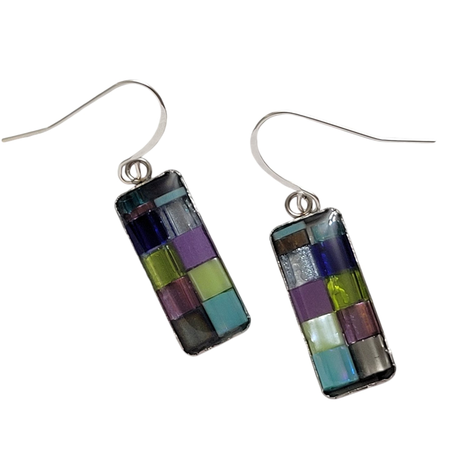 mosaic aurora earrings