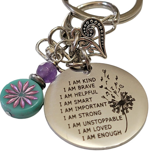 affirmation key chain fob