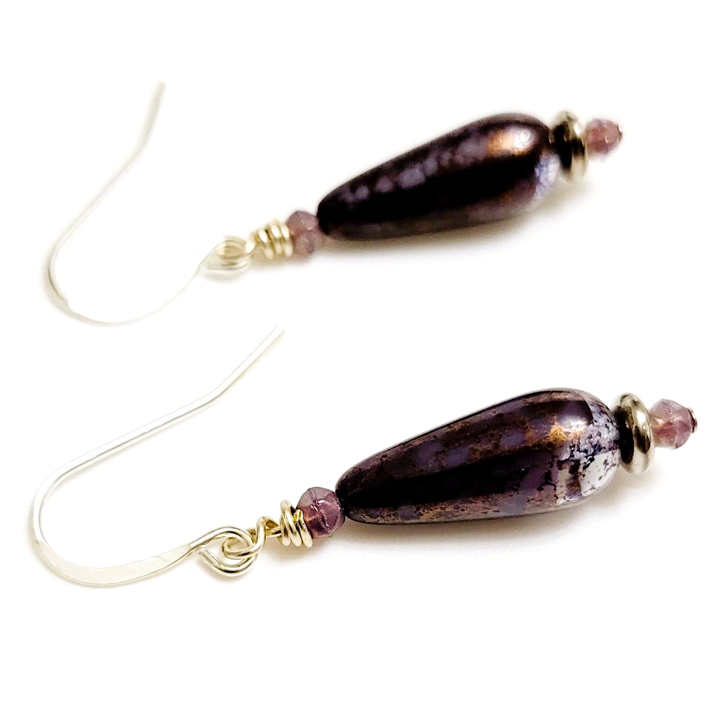 prince teardrop earrings