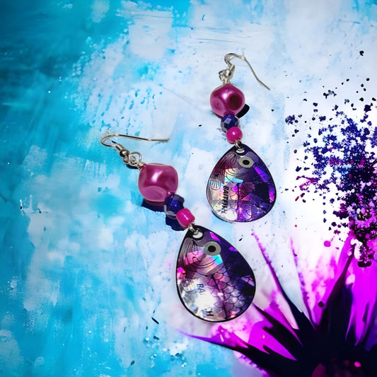 fishing earrings