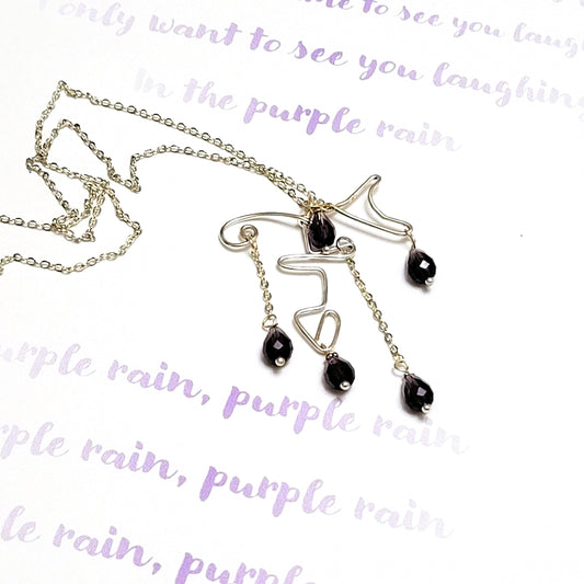 prince rainy love necklace